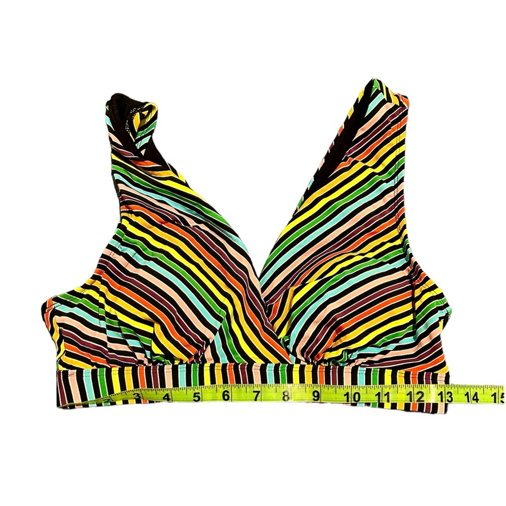 HIGH DIVE BY MOD CLOTH Striped Two Piece Swim Suit Bikini - Picture 4 of 6